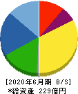 コーア商事ホールディングス 貸借対照表 2020年6月期 コーア商事ホールディングス 貸借対照表 2020年6月期