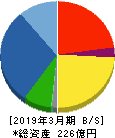 オプティマスグループ 貸借対照表 2019年3月期 オプティマスグループ 貸借対照表 2019年3月期