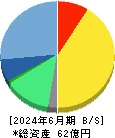 コンフィデンス・インターワークス 貸借対照表 2024年6月期