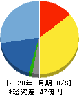 ギークス 貸借対照表 2020年3月期 ギークス 貸借対照表 2020年3月期