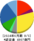 三和ホールディングス 貸借対照表 2024年6月期