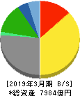 TBSホールディングス 貸借対照表 2019年3月期 TBSホールディングス 貸借対照表 2019年3月期