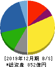 新日本電工 貸借対照表 2019年12月期