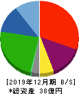 アミタホールディングス 貸借対照表 2019年12月期 アミタホールディングス 貸借対照表 2019年12月期