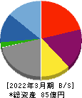 ソフィアホールディングス 貸借対照表 2022年3月期 ソフィアホールディングス 貸借対照表 2022年3月期