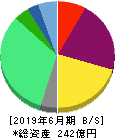 キュービーネットホールディングス 貸借対照表 2019年6月期