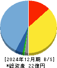 ビーブレイクシステムズ 貸借対照表 2024年12月期