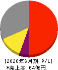 ナガオカ 損益計算書 2020年6月期