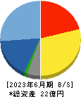 アイ・ピー・エス 貸借対照表 2023年6月期 アイ・ピー・エス 貸借対照表 2023年6月期