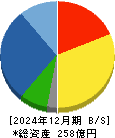 大伸化学 貸借対照表 2024年12月期