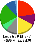 日本電信電話 貸借対照表 2021年3月期