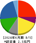 清水建設 貸借対照表 2024年6月期