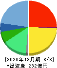 ジーエヌアイグループ 貸借対照表 2020年12月期 ジーエヌアイグループ 貸借対照表 2020年12月期