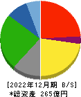 ツカモトコーポレーション 貸借対照表 2022年12月期