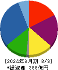 コロンビア・ワークス 貸借対照表 2024年6月期