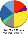 パワーソリューションズ 貸借対照表 2024年3月期