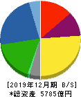 SUMCO 貸借対照表 2019年12月期 SUMCO 貸借対照表 2019年12月期