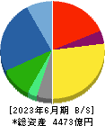 三和ホールディングス 貸借対照表 2023年6月期