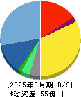 共同ピーアール 貸借対照表 2025年3月期