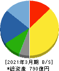 デンヨー 貸借対照表 2021年3月期 デンヨー 貸借対照表 2021年3月期