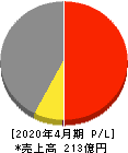 トーシンホールディングス 損益計算書 2020年4月期 トーシンホールディングス 損益計算書 2020年4月期