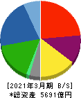 フジクラ 貸借対照表 2021年3月期 フジクラ 貸借対照表 2021年3月期