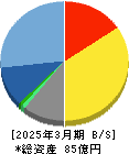 エクストリーム 貸借対照表 2025年3月期