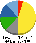 天龍製鋸 貸借対照表 2021年3月期 天龍製鋸 貸借対照表 2021年3月期