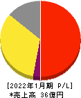 NATTY SWANKYホールディングス 損益計算書 2022年1月期 NATTY SWANKYホールディングス 損益計算書 2022年1月期