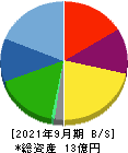 ハイブリッドテクノロジーズ 貸借対照表 2021年9月期 ハイブリッドテクノロジーズ 貸借対照表 2021年9月期