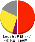 日本情報クリエイト 損益計算書 2024年6月期