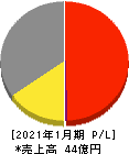 バリューゴルフ 損益計算書 2021年1月期 バリューゴルフ 損益計算書 2021年1月期