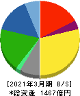 DM三井製糖ホールディングス 貸借対照表 2021年3月期 DM三井製糖ホールディングス 貸借対照表 2021年3月期