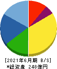 コーア商事ホールディングス 貸借対照表 2021年6月期 コーア商事ホールディングス 貸借対照表 2021年6月期