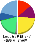 イルグルム 貸借対照表 2020年9月期