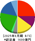 ＲＩＺＡＰグループ 貸借対照表 2025年6月期