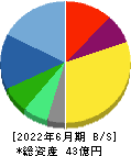 ワットマン 貸借対照表 2022年6月期 ワットマン 貸借対照表 2022年6月期