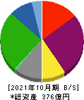 ケア２１ 貸借対照表 2021年10月期