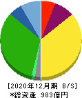 東京都競馬 貸借対照表 2020年12月期 東京都競馬 貸借対照表 2020年12月期