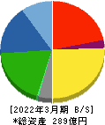 竹田iPホールディングス 貸借対照表 2022年3月期 竹田iPホールディングス 貸借対照表 2022年3月期