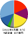 ブシロード 貸借対照表 2022年6月期 ブシロード 貸借対照表 2022年6月期