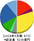 三和ホールディングス 貸借対照表 2024年9月期