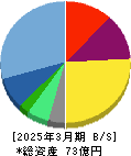 日本通信 貸借対照表 2025年3月期 日本通信 貸借対照表 2025年3月期