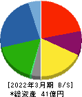 オリエンタルチエン工業 貸借対照表 2022年3月期 オリエンタルチエン工業 貸借対照表 2022年3月期