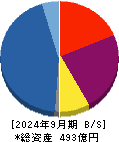 THEグローバル社 貸借対照表 2024年9月期 THEグローバル社 貸借対照表 2024年9月期