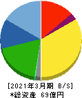カイノス 貸借対照表 2021年3月期 カイノス 貸借対照表 2021年3月期