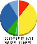 デイトナ 貸借対照表 2025年9月期