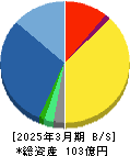 サンネクスタグループ 貸借対照表 2025年3月期