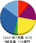 明豊エンタープライズ 貸借対照表 2021年7月期 明豊エンタープライズ 貸借対照表 2021年7月期