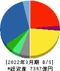 長瀬産業 貸借対照表 2022年3月期 長瀬産業 貸借対照表 2022年3月期